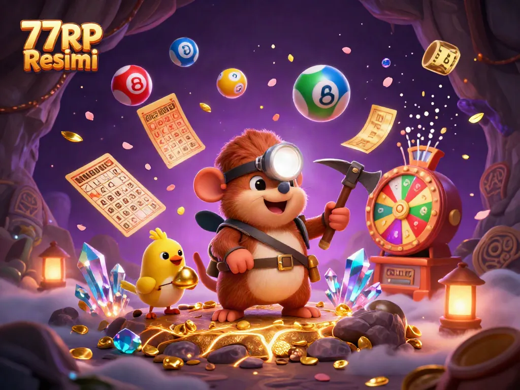 Engage in thrilling gameplay adventures with 77RP Resmi, featuring vibrant games and lucky charm elements.