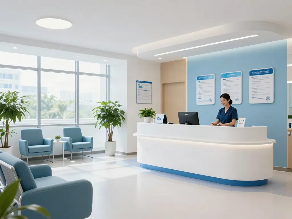 Situs toto at a modern healthcare facility, showcasing compassionate medical services for patient care.
