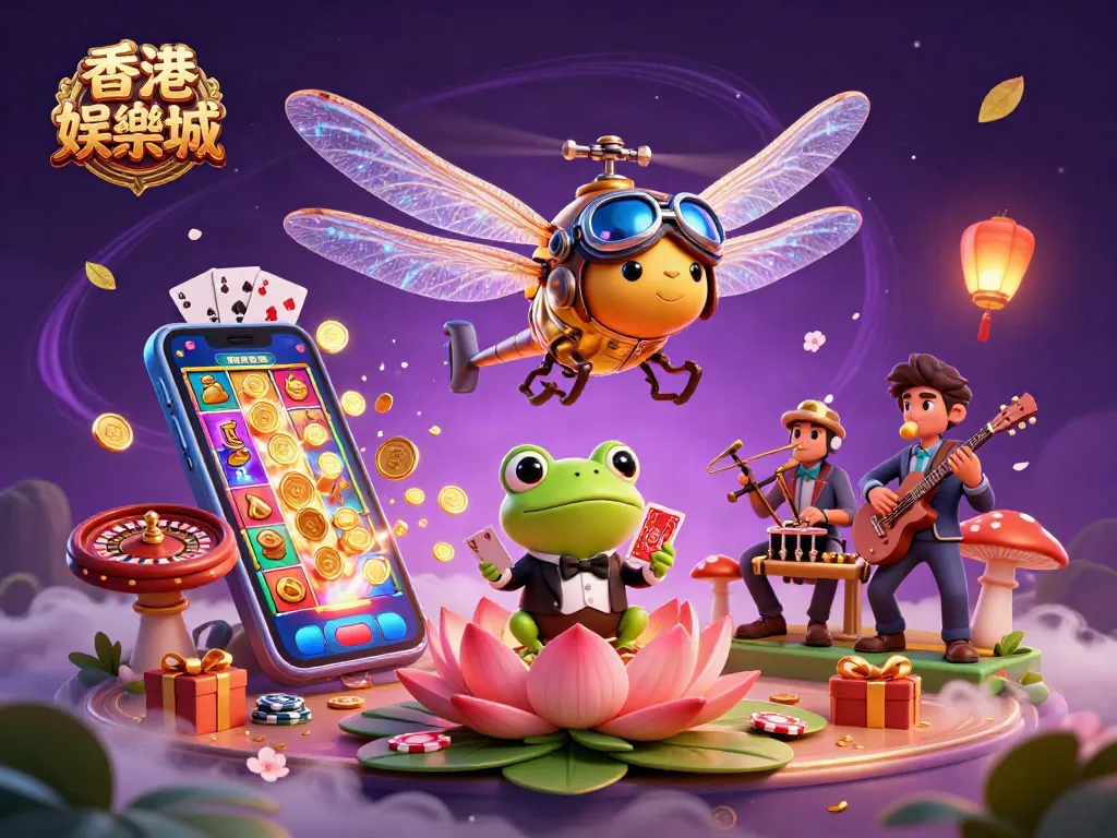Engage with the lively scene at 香港娛樂城 featuring unique casino characters and animated games.