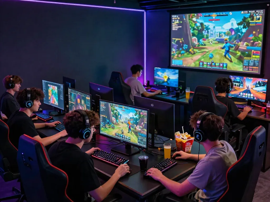 Kilat404 players enjoying a thrilling multiplayer gaming experience.