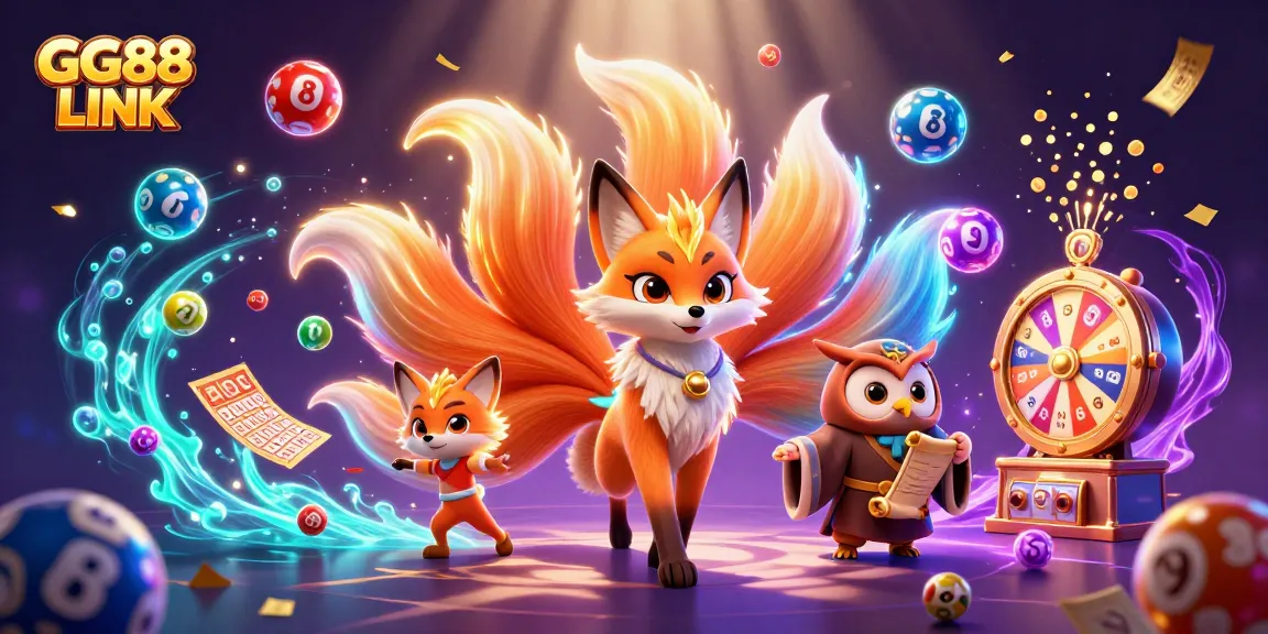 Engage with GG88 LINK's vibrant world of dynamic lottery elements and charming characters.