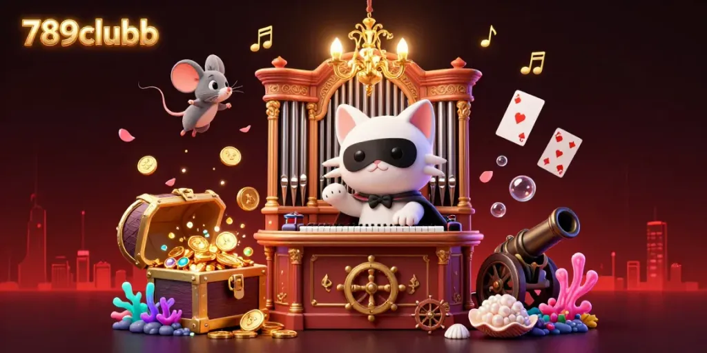 Engage with the captivating world of 789clubb featuring whimsical casino characters and vibrant game elements.