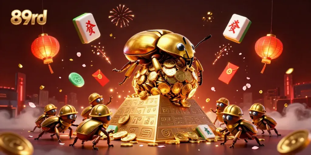 89bd showcases thrilling casino adventures with golden beetles and casino elements.