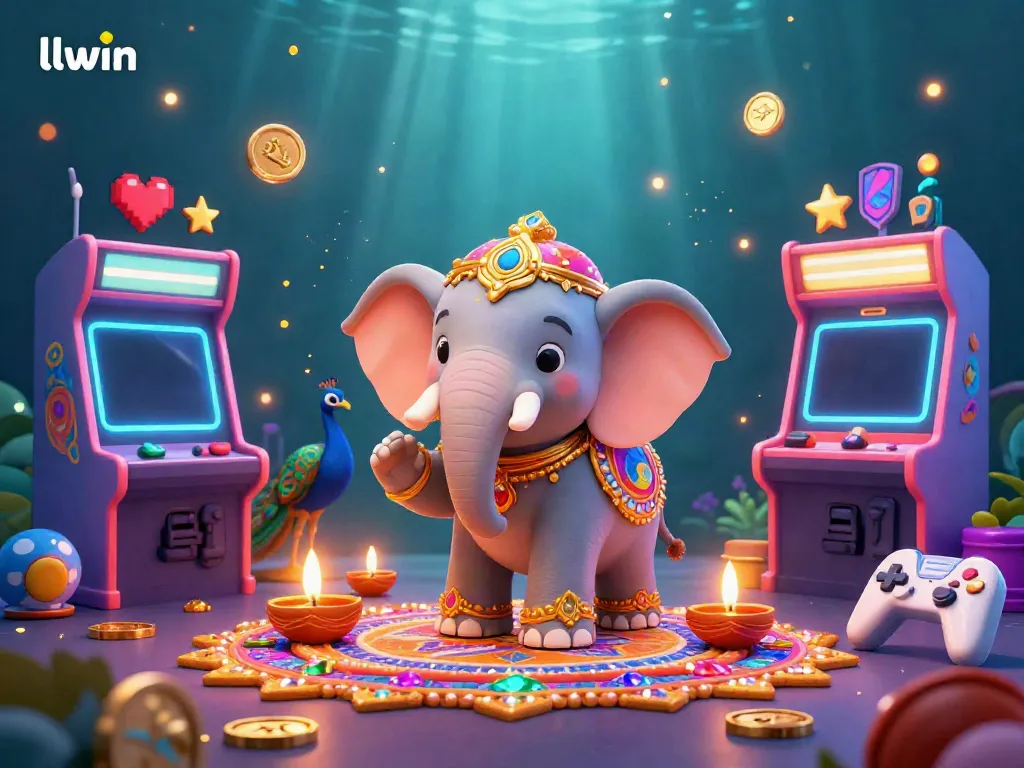 Engage with llwin in a colorful 3D casino adventure featuring dynamic gaming elements.